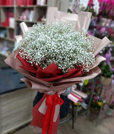 Букет цветов из: Гипсофила в Измайлово