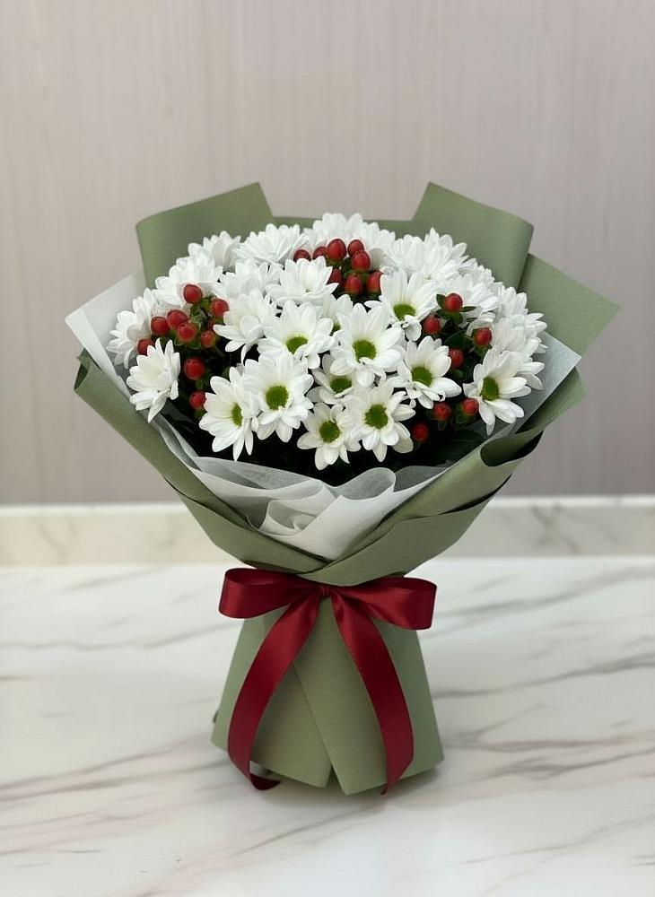 Букет цветов из: Хризантемы в Измайлово