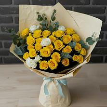 Букет цветов из:  Розы в Измайлово