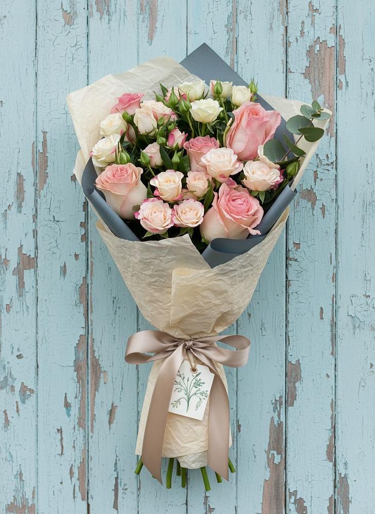 Букет цветов из: Розы в Измайлово