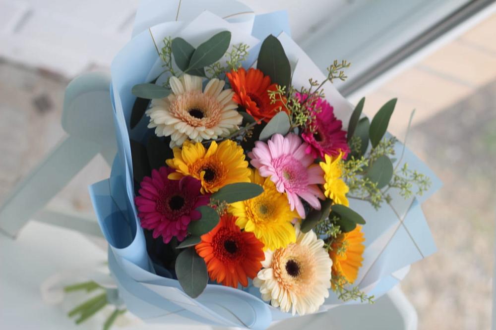 Букет цветов из: Герберы в Измайлово