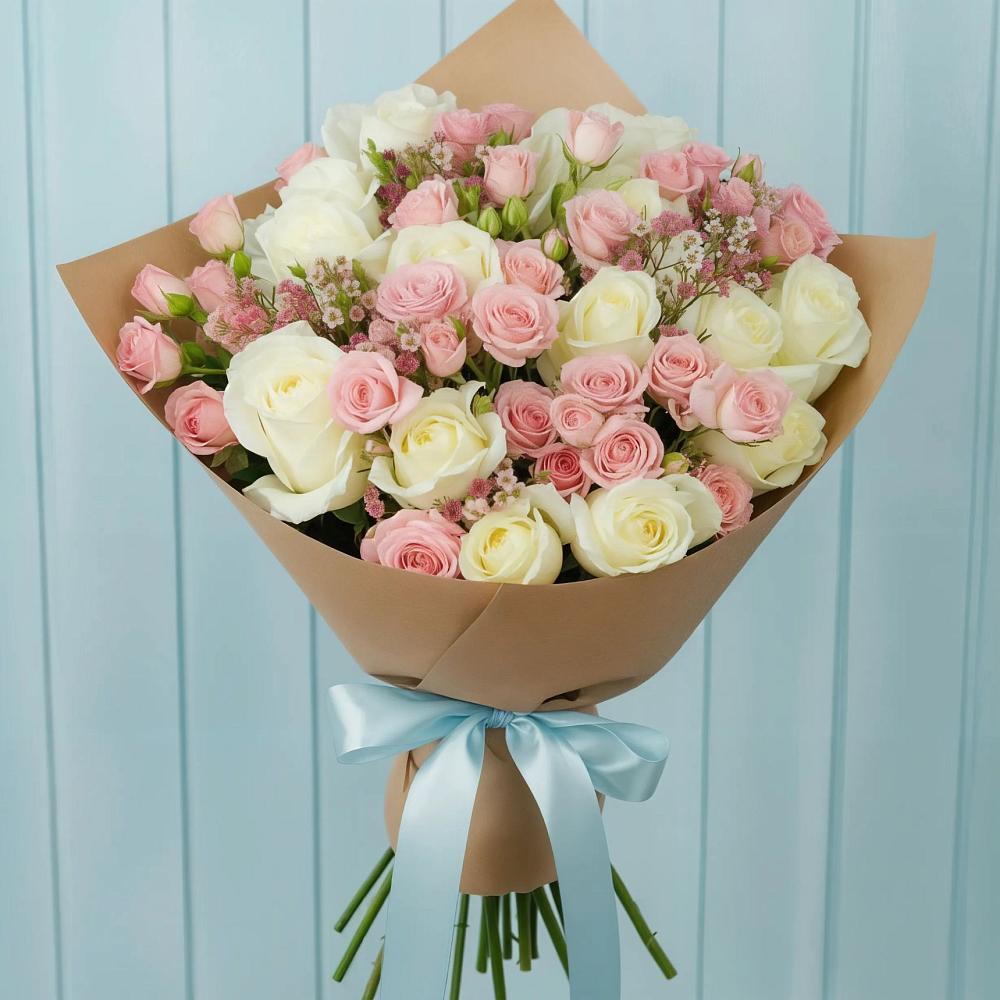 Букет цветов из: Розы в Измайлово