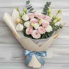 Букет цветов из:  Лизиантусы в Измайлово