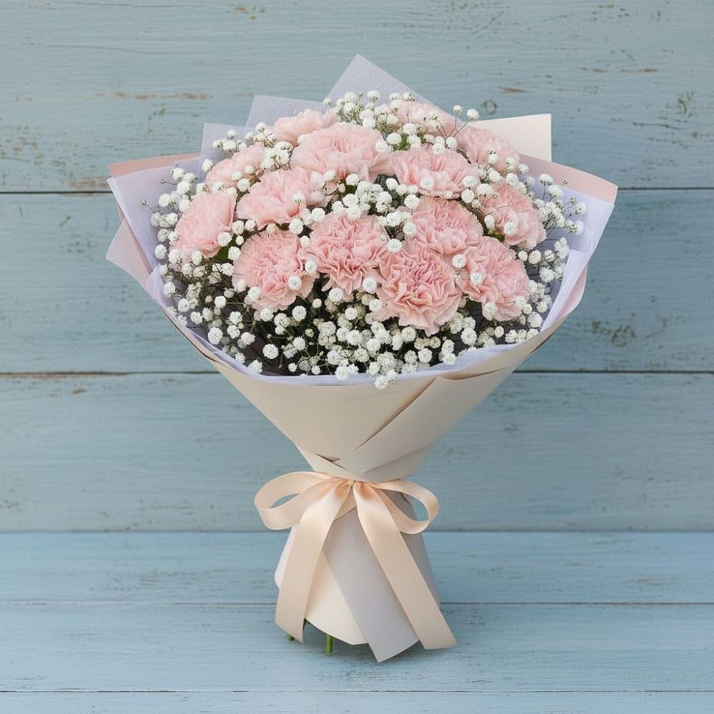 Букет цветов из: Гвоздики в Измайлово