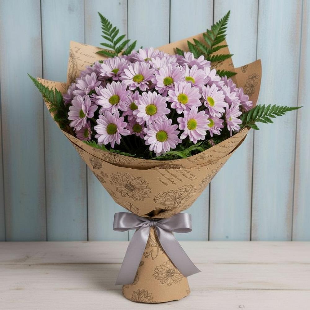 Букет цветов из: Хризантемы в Измайлово