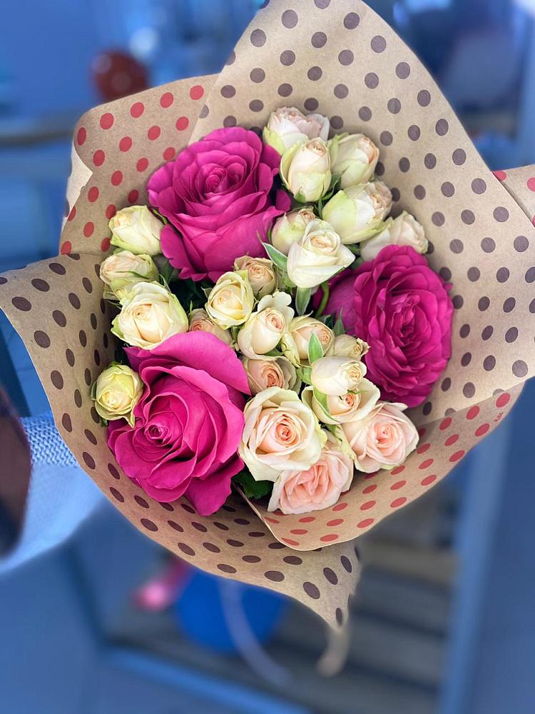 Букет цветов из: Розы в Измайлово