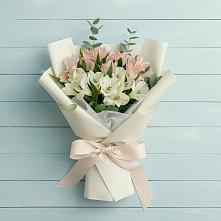 Букет цветов из:  Альстромерии #REPLACE_PRED# Измайлово