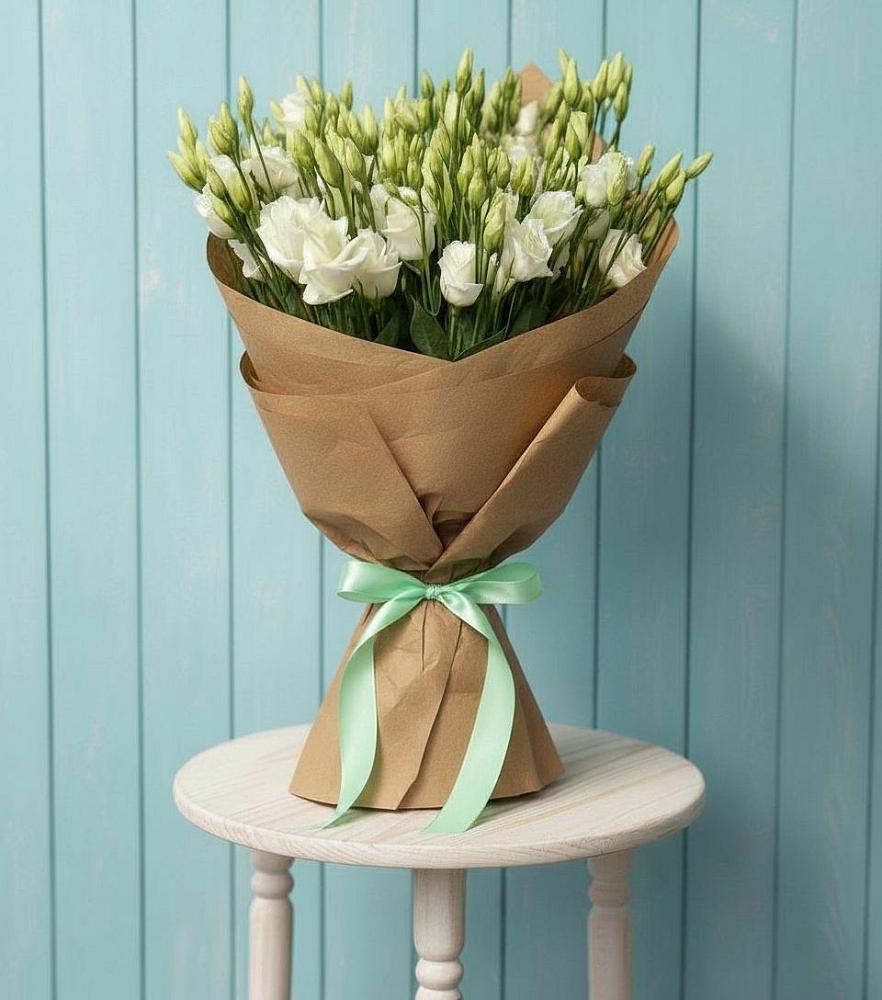 Букет цветов из: Лизиантусы в Измайлово