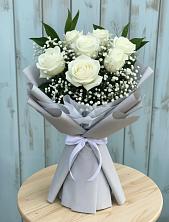 Букет цветов из:  Розы в Измайлово