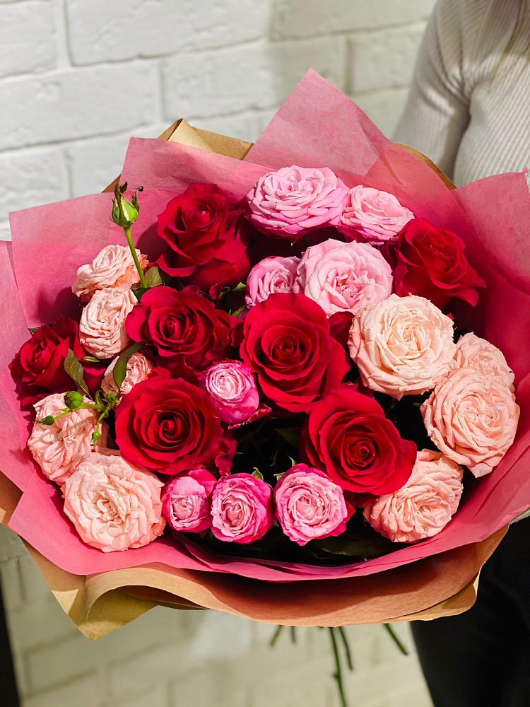 Букет цветов из: Розы в Измайлово