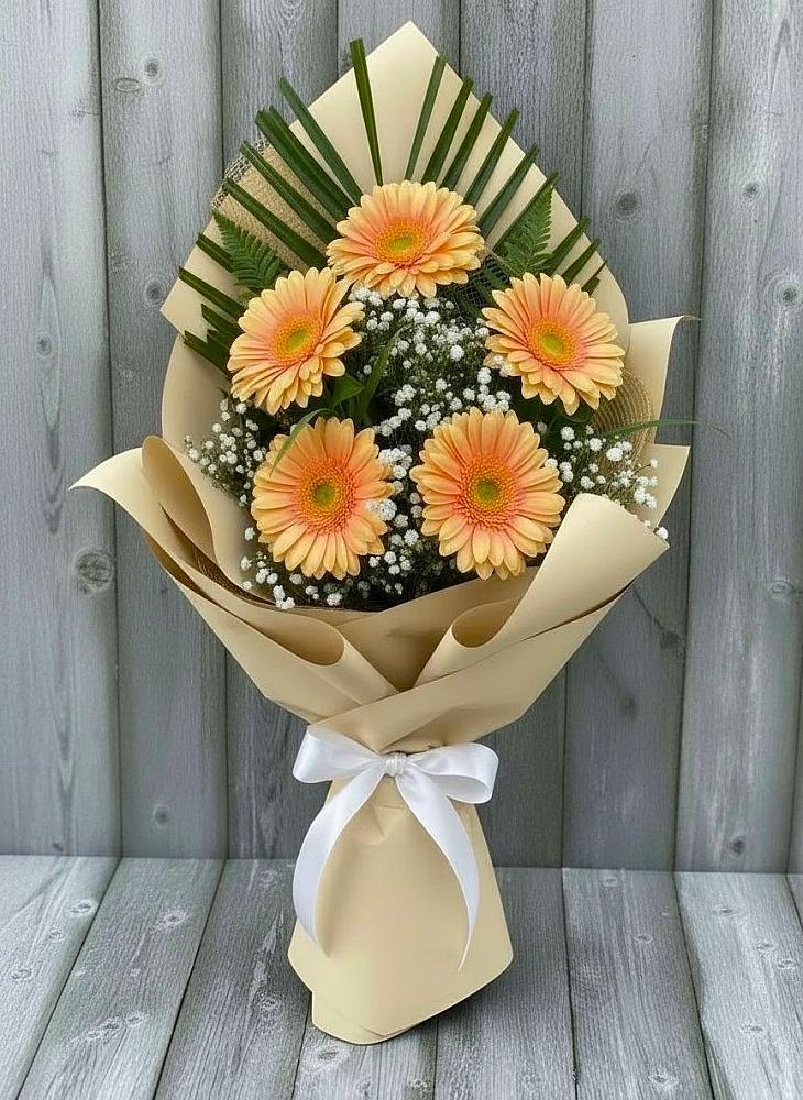 Букет цветов из: Герберы в Измайлово