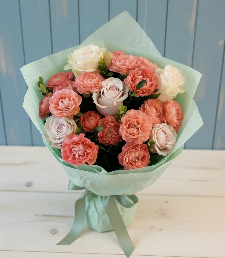 Букет цветов из: Розы в Измайлово