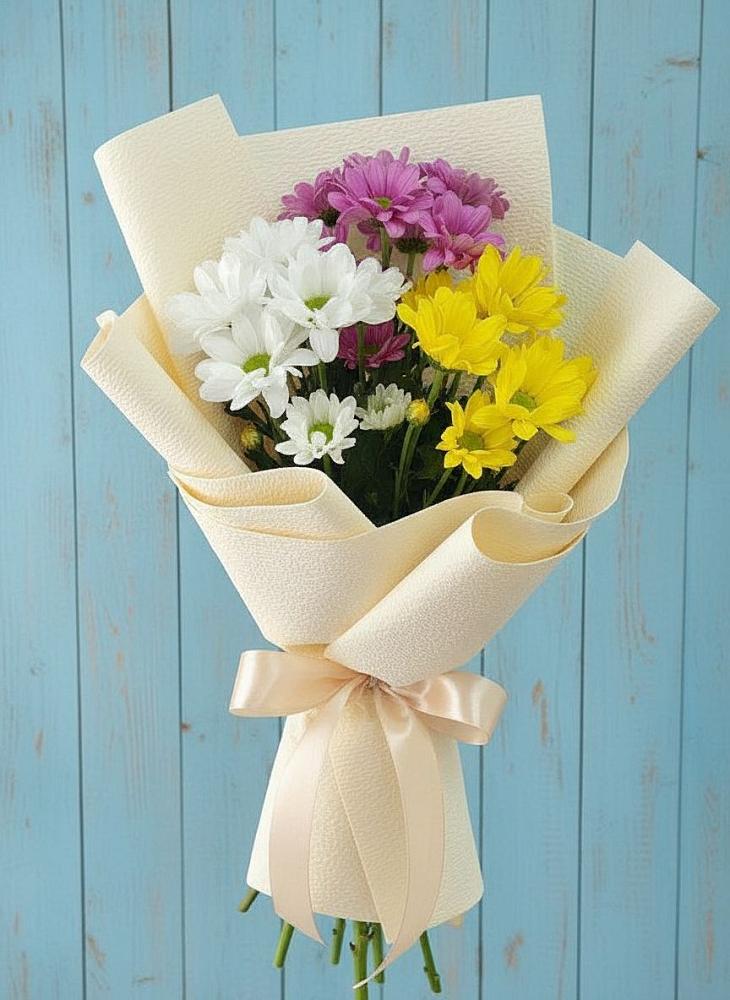 Букет цветов из: Хризантемы в Измайлово