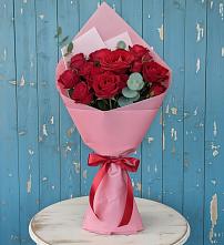 Букет цветов из:  Розы в Измайлово
