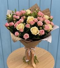 Букет цветов из:  Розы в Измайлово