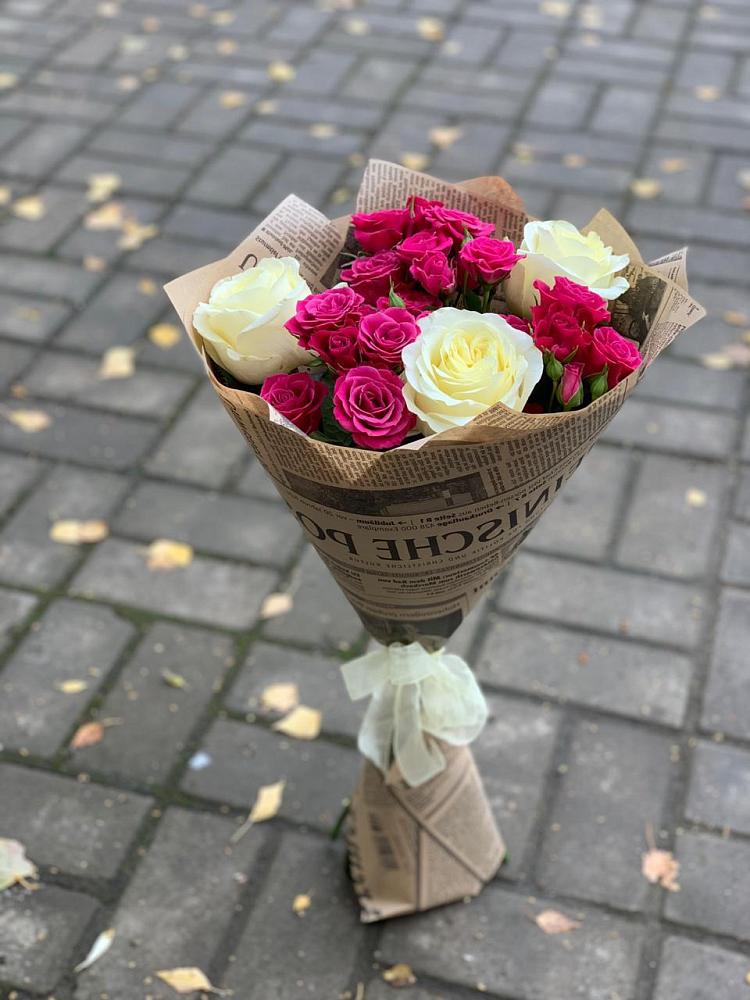 Букет цветов из: Розы в Измайлово