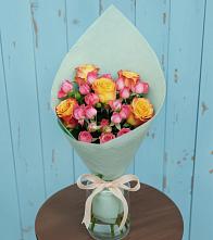 Букет цветов из:  Розы в Измайлово