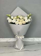 Букет цветов из:  Розы и Лизиантусы #REPLACE_PRED# Измайлово